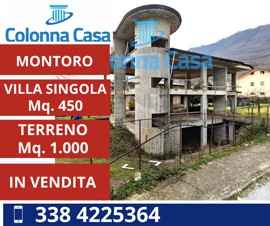 Montoro (AV) Villa grezza con terreno